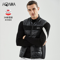 HONMA2021 autumn and winter new mens cotton clip baseball collar design activities free zipper pocket