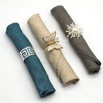 Cotton Numb Boutique Hotel Boilerplate Room Napkin linen upscale European style Napkin Cloth Blend Western Dining Table Meal