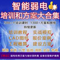 Intelligent Weak Electric Training Video Tutorial Weak Electric Solutions Network Security Integrated Wiring System Integration Quotation