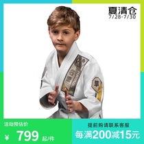 Hayabusa Hayabusa Professional children youth jiu-jitsu suit Brazilian Jiu-jitsu suit Taekwondo karate suit (with belt)