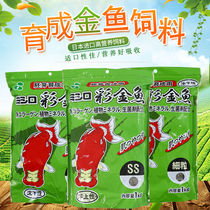 Japan imported color goldfish germ breeding Lan Shou Rishou feed floating floating sinking type goldfish feed