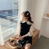 1111 very immortal French niche sweet Mori two-piece set French retro Super fairy Yamamoto dress summer