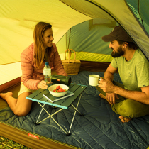 NH outdoor portable mini folding table self driving camping picnic aluminum alloy square table fishing coffee table short table