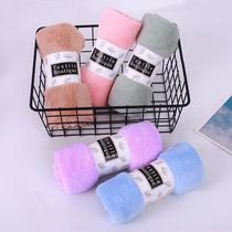 Absorbent does not lose hair coral velvet adult children household household wash bath towel dry hair towel wipe head better than cotton