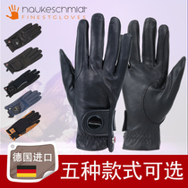  0111 Germany imported adult competition equestrian gloves non-slip breathable wear-resistant knight equestrian gloves for men and Women