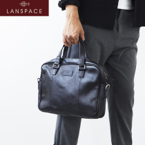 Mens bag handbag handbag All Bull leather handbag computer bag Concise Fashion Business Package Mens Bag Briefcase