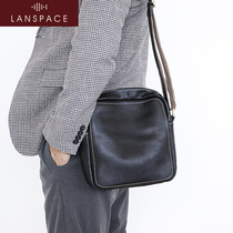 Shoulder Bag mens leather leather simple Japanese mens small bag personality versatile casual first layer cowhide summer shoulder bag