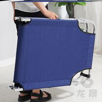 Deck chair portable folding chair lunch rest bed escort bed short camp bed lunch bed adult rental house iron frame economical