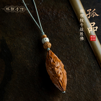 Orphan product (olive core - fight against Buddha) high-end mobile phone chain pendant one thing one piece of holy keychain pendant