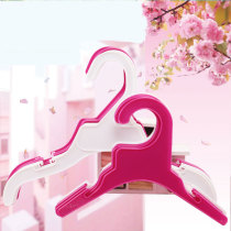 Pet clothes eco-friendly plastic hangers dog hangers cat hangers pet supplies excellent quality two colors optional