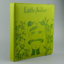 molly Mengshen Amber Blind box card book Collection book Bubble Matt card collection book labubu storage book