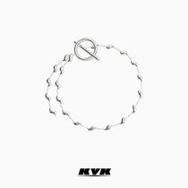 KVK bracelet ins niche design simple bracelet high-end sense bracelet original bracelet fashion temperament jewelry decoration