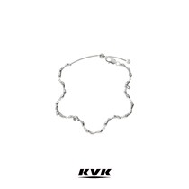 KVK Cloud Bracelet Cross Star in Small Design Premium Cold Fresh Wind Men and Women Summer Little Luxury