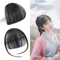 Ancient costume wig bangs air bangs natural lifelike no traces light thin and no sideburns air bangs