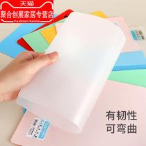 Pad 32K transparent student writing pad a4 A5 primary school student pad test special soft pad plastic customization