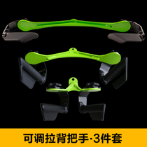 Adjustable grip Rowing pull back handle High pull down accessories Back training artifact Latissimus dorsi fitness equipment Training rod