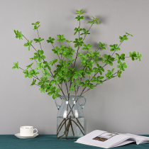 Nordic simulation Japanese Bell leaf horse drunken wood interior desktop decoration tree leaf fake plant living room green plant ornaments