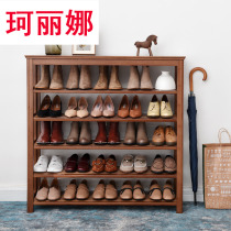 Shoe rack Multi-layer simple household economical space-saving shoe cabinet assembly modern simple dustproof dormitory storage shelf