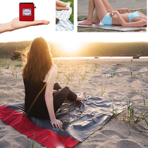 Pocket picnic mat waterproof ultra-light portable 3-4 people anti-damp cushion cloth outdoor camping cushion beach meadow mat