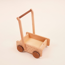 Crop ZOWOO baby multifunctional building block walker anti-rollover speed control trolley Walker