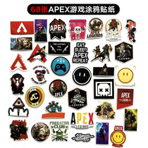 68 APEX game graffiti stickers new foreign trade waterproof motorcycle stickers luggage stickers decoration stickers
