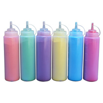 Color corn starch powder spray run Color powder spray bottle Street shoot corn flour rainbow bottled color run powder rainbow run