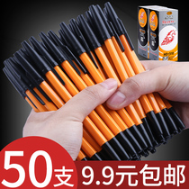 100 free horse old ballpoint pen in press blue oil pen note pen office atom pen business cute red medium oil pen oil pen refill black 0 7mm by action cylindrical pen wholesale