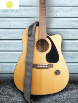Guitar strap folk leather cotton linen clip cross body Wood electric guitar accessories girl trend