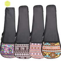 212326 inch personality pattern ukulele plus cotton piano bag ukulele ukulele shoulder guitar bag