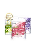 King Ai Luer elleair Herbal Garden Roll Paper 4 Roll * 3 Rose Flavor Lavender Chamomile