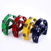 Percussion KTV KARAOKE practice room Atmosphere supplies Flower drum ring hand bell KTV hand bell