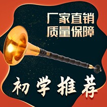 Beginner Suona musical instrument Full set of Mahogany Suona national musical instrument entry size horn D-tone Suona