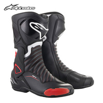 Italy a star alpinestars motorcycle boots riding competition Anti-drop track protection shin SMX6 V2