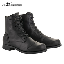 Italian a star alpinestars motorcycle boots Oscar retro waterproof riding leather boots DISTINCT