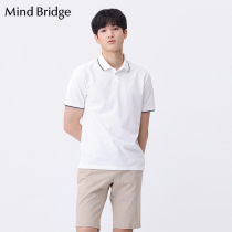 Mind Bridge Baijia good short-sleeved polo shirt T-shirt mens top summer 2020 new MUTS318A