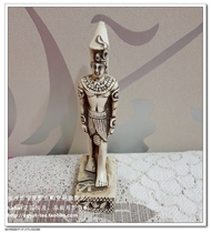Spot Egyptian real estate statue Pharaoh made old 16cm Egyptian direct purchase