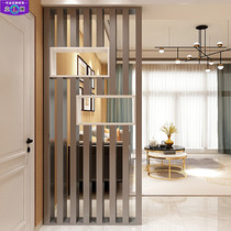 Nordic paint screen partition Living room decoration entrance door Modern simple light luxury wind small apartment screen