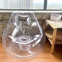 Automatic single sofa lazy inflatable portable net red folding home outdoor balcony casual single chair