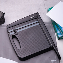 Del 8051A paper cutter A4 cutting scissors copy paper card paper card paper sealing face paper plastic film cutting multifunctional multi-purpose office supplies photo paper hard card plastic sleeve paper cutter
