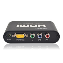 eKL-VYH color difference Ypbpr to HDMI VGA to HDMI converter audio and video synchronous converter DDC