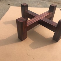 Water tank base cylinder holder Toon Wood water tank wooden frame fish tank base flower pot bracket tea tank base anticorrosive wood frame