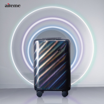 aiteme luggage ins laser high value 20 inch 24 inch small female travel trolley boarding box mens lightweight