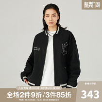 CHINISM 2022SS CH black veneer embroidered logo baseball uniform mens tide brand high street spring jacket jacket