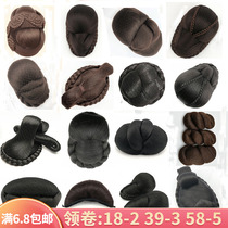 The Ancient Costume studio styling the female Republic of China and the brides pan-head Han clothes film and TV hair package Zhou Yings eight-character twist-and-flower bag