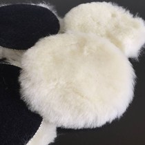 Pure sponge disc sponge felt self-adhesive wool disc pneumatic wool wheel car beauty wool waxed sponge ball polished