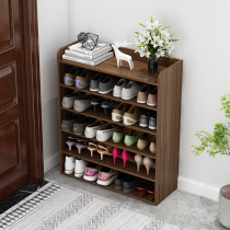 Shoe cabinet 2021 New Economy Type of Easy Shoe shelf Entry into the door The small shoe cabinet In the door leans outside the wall Home Door