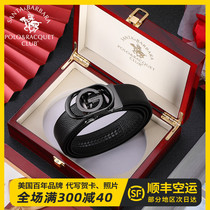 St Grand Paolo Belt Men Genuine Leather Pure Cow Leather Automatic Buckle Trending Young Man Belt Man 2022 new