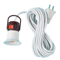 Home LED ultra-bright energy saving and power saving light bulb with wire plug-in electric E27 screw mouth lamp head suspended bedroom lighting pendant lamp