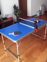 Small table tennis table Household folding table Movable small indoor table Childrens table tennis table stall