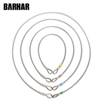 BARHAR Bha steel cable anchor point with auxiliary climbing rescue wire rope connection cable flat belt spot